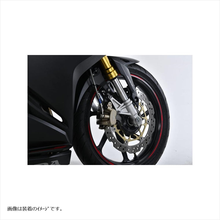スウェッジラインプロ｜フロントホースキット ステン/BLK ｜STPB0037FS