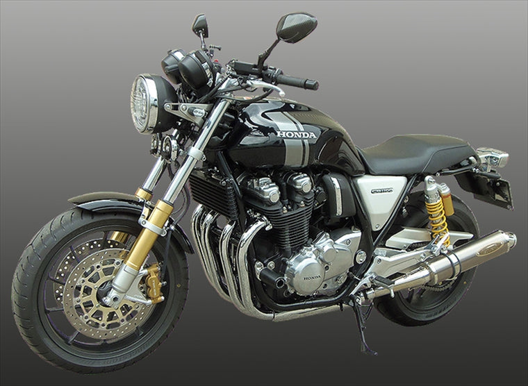 【テックサーフ】ZEEX S/Oデュアル ソリッドチタン    CB1100RS 17- T23-H028-0217