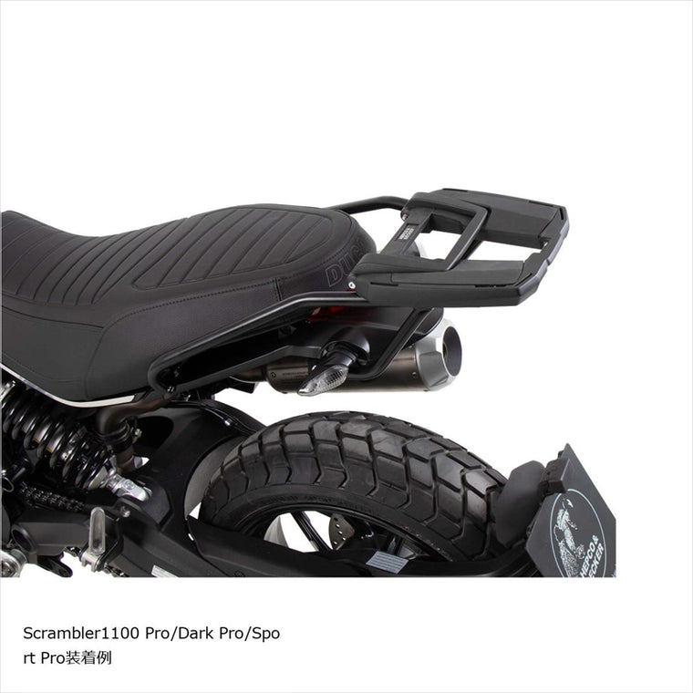 HEPCO&BECKER(ヘプコアンドベッカー) | トップケースキャリア イージーラック ブラック | 6617566 01 01 | Scrambler1100/Sport/Special/Pro/Dark Pro/Sport Pro 18-24