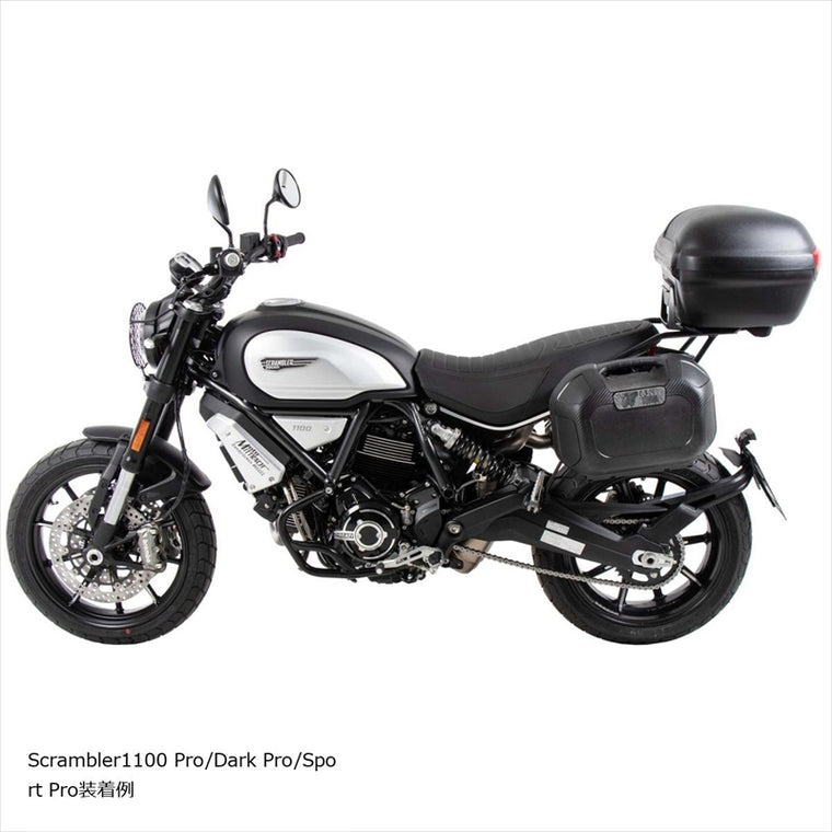 HEPCO&BECKER(ヘプコアンドベッカー) | トップケースキャリア イージーラック ブラック | 6617566 01 01 | Scrambler1100/Sport/Special/Pro/Dark Pro/Sport Pro 18-24