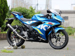 マフラー  ダブルアールズ WR`S フルEX ラウンドカーボンサイレンサー GSX-R125(2BJ-DL33B) GSX-R150 逆輸入車 SC3125JM 4549950881889 取寄品
