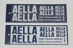 アエラ｜AELLA ステッカーセット 文字色ブルー｜AE-99F01 BLU