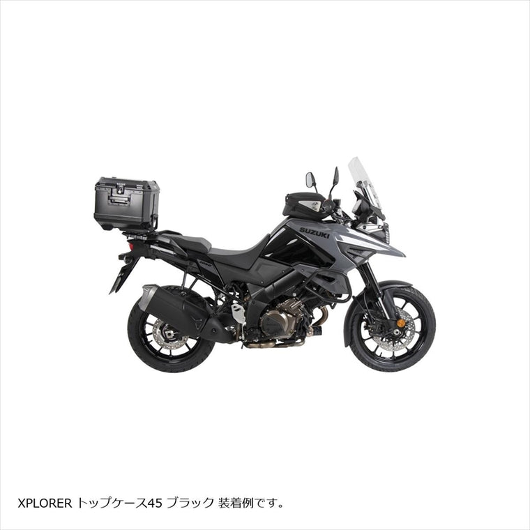 HEPCO&BECKER(ヘプコアンドベッカー) | トップケースキャリア イージーラック ブラック | 6623544 01 01 | V-Strom650/XT ABS 17-25/1000 14-19/1050/XT 20-22