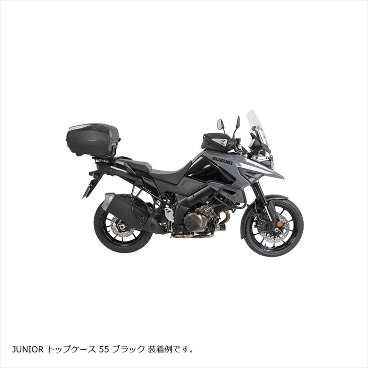 HEPCO&BECKER(ヘプコアンドベッカー) | トップケースキャリア イージーラック ブラック | 6623544 01 01 | V-Strom650/XT ABS 17-25/1000 14-19/1050/XT 20-22