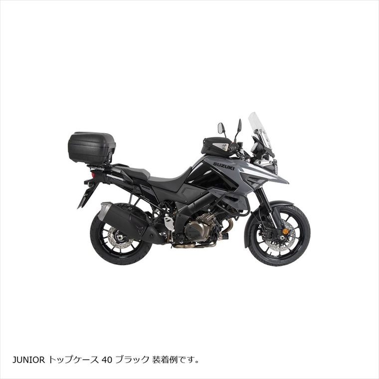 HEPCO&BECKER(ヘプコアンドベッカー) | トップケースキャリア イージーラック ブラック | 6623544 01 01 | V-Strom650/XT ABS 17-25/1000 14-19/1050/XT 20-22