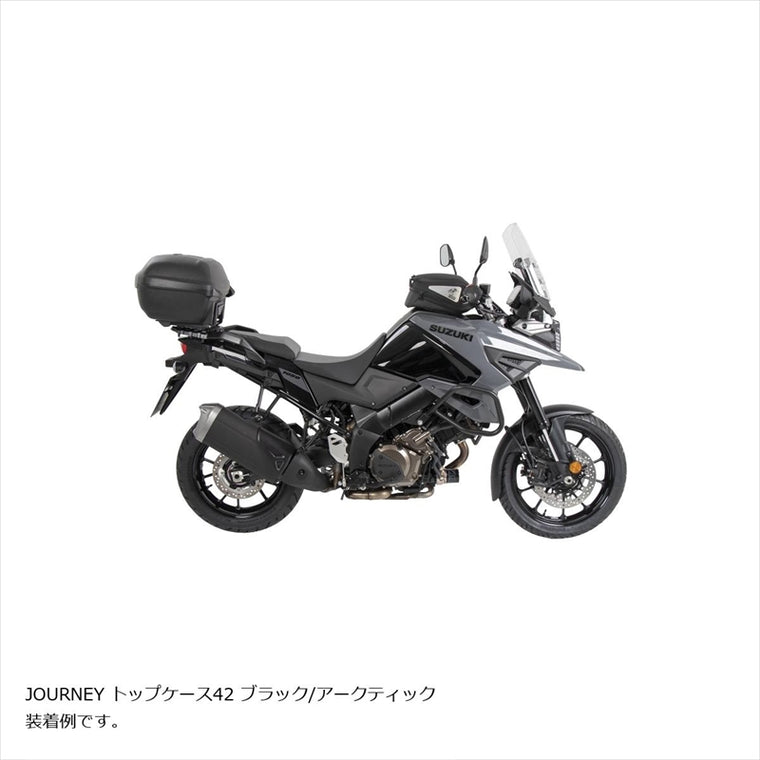 HEPCO&BECKER(ヘプコアンドベッカー) | トップケースキャリア イージーラック ブラック | 6623544 01 01 | V-Strom650/XT ABS 17-25/1000 14-19/1050/XT 20-22