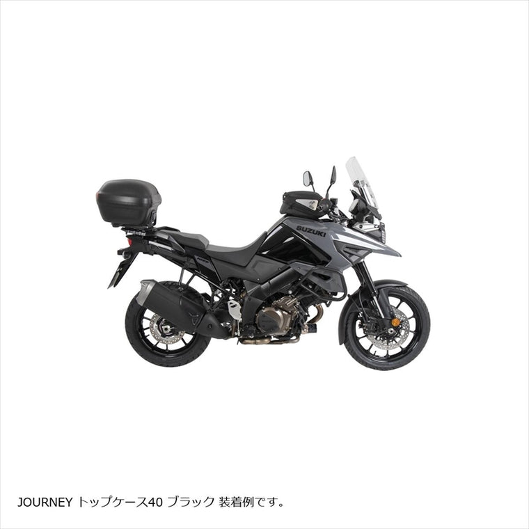 HEPCO&BECKER(ヘプコアンドベッカー) | トップケースキャリア イージーラック ブラック | 6623544 01 01 | V-Strom650/XT ABS 17-25/1000 14-19/1050/XT 20-22