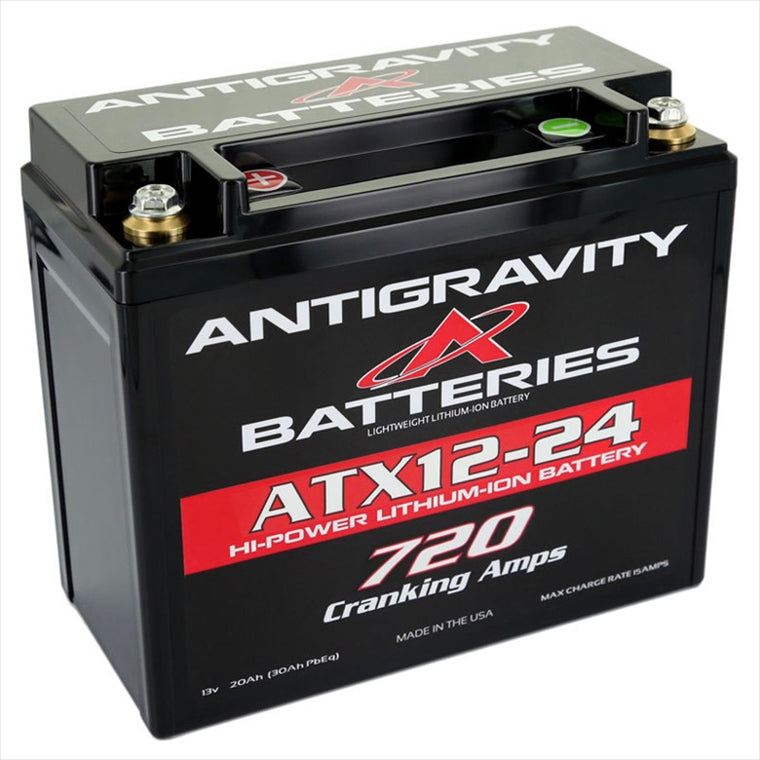 【アンチグラビティバッテリー】リチウムバッテリー 24セル           (YTX12 OEM) 25Ah 720CCA YTX12互換 ANT-YTX12-24L