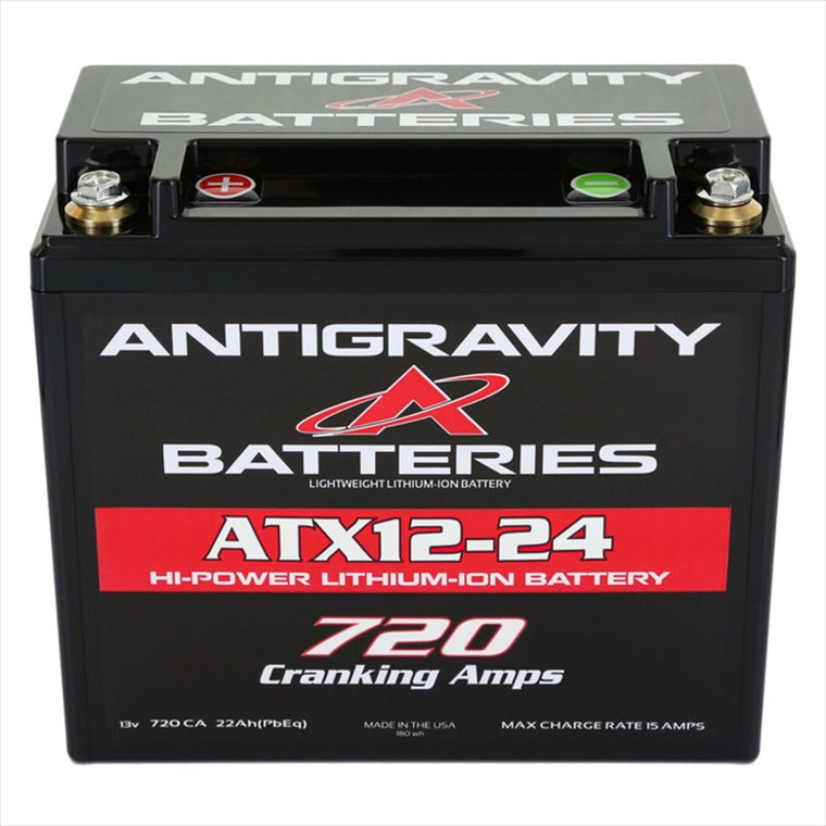 【アンチグラビティバッテリー】リチウムバッテリー 24セル           (YTX12 OEM) 25Ah 720CCA YTX12互換 ANT-YTX12-24L