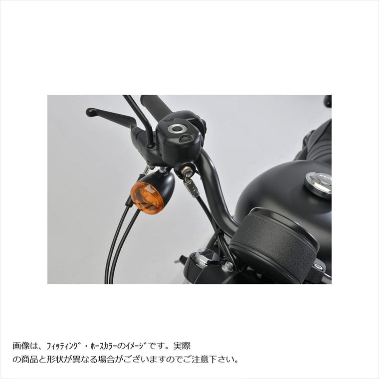 スウェッジラインプロ｜フロントホースキット R＆B/クリア ｜SAP906FS