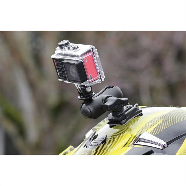 ラムマウント｜GoProマウント＆ベースマウントセット(ショートアーム) 1インチボール｜RAP-B-GOP2-A-GOP1U