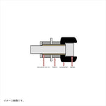 アウテックス｜スタンドフック スライダーボビン ｜DSB-M8