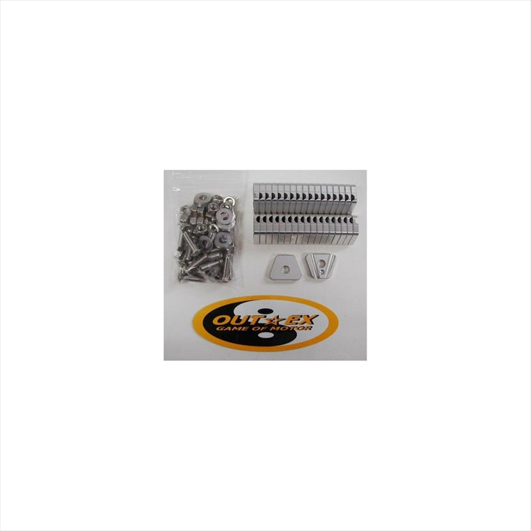 OUTEX | アウテックス スポークブースター クリアーアルマイト W650/800 フロント用 | SB31B-36-CLEAR