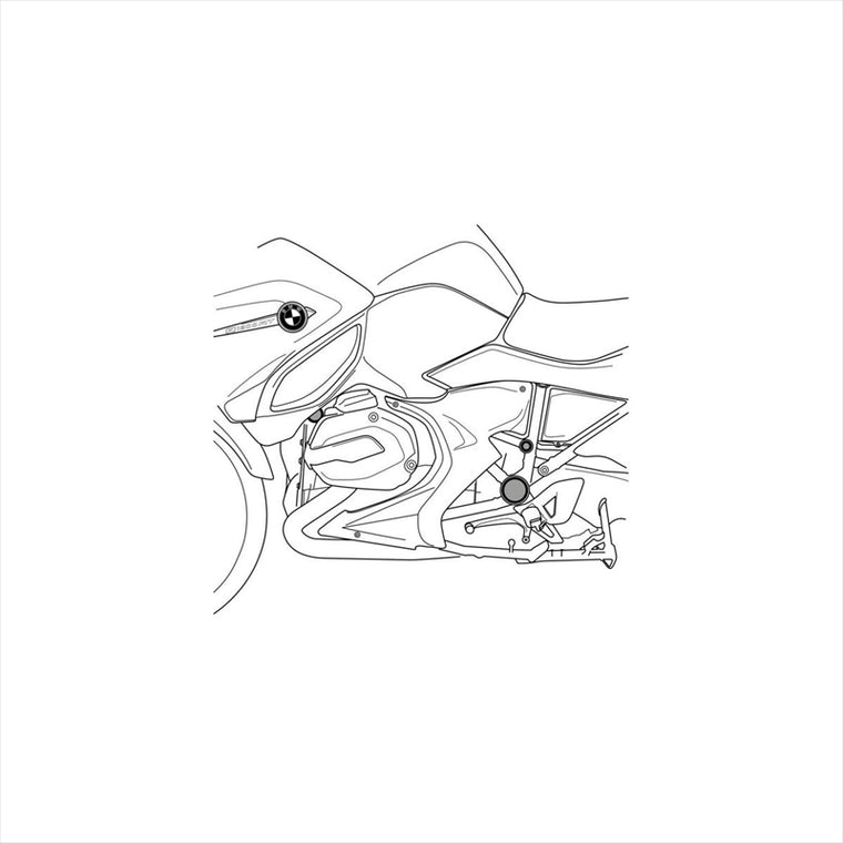 プーチ｜シャシーキャップ ブラック・樹脂 ｜0327N