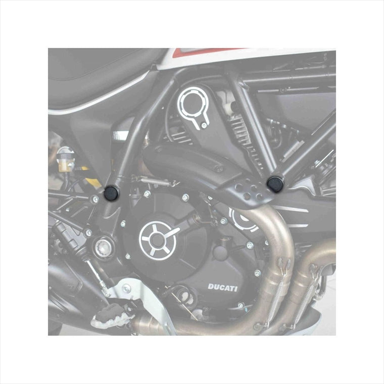 プーチ｜シャシーキャップ ブラック・樹脂 ｜9632N
