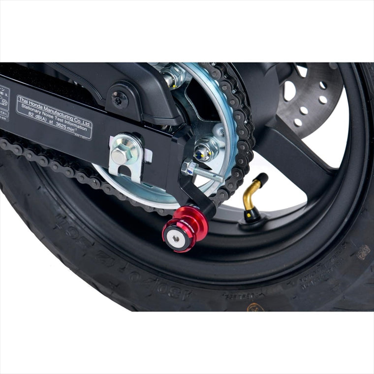 バイカーズ｜チェーンアジャスターキャップ レッド｜H0417-RED