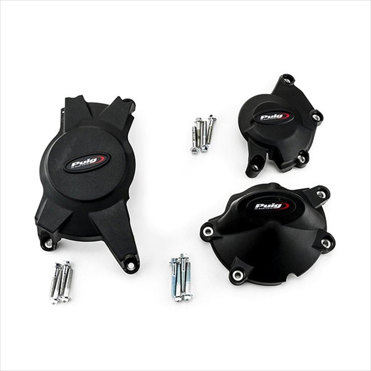 【プーチ】プーチ       ENGINE CASE COVER ブラック   GSX-R1000 09-16 （エンジンケースカバー） 20125N