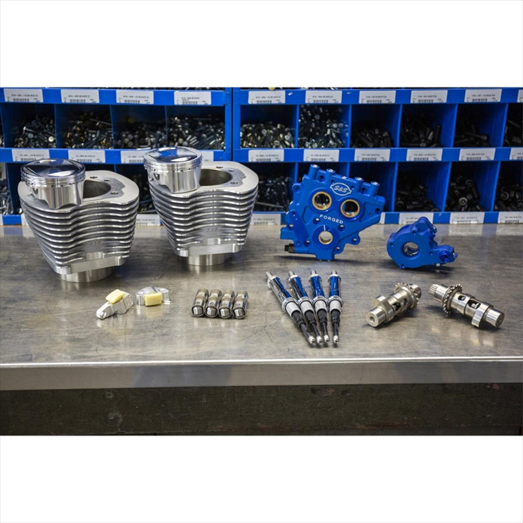 エスアンドエスサイクル | S＆S パワーパック 585CE シルバー TWIN CAM 07-17 | 330-0666