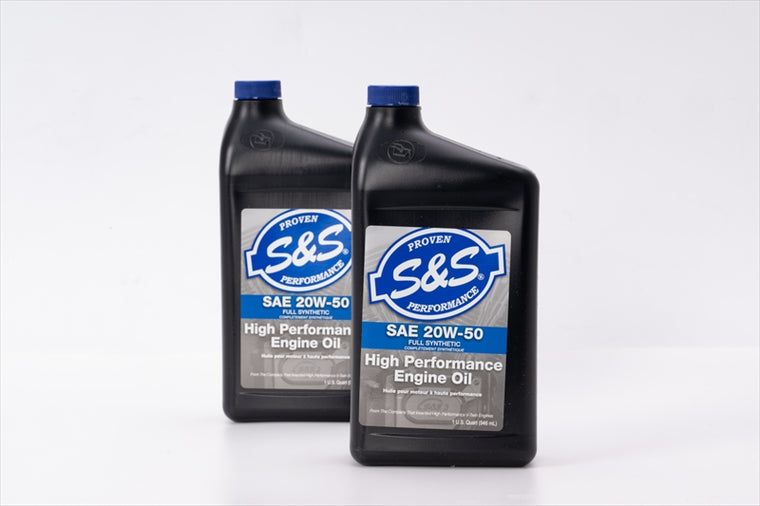 S&S Cycle Inc(エスアンドエスサイクル)｜20W50 Full-Synthetic　エンジンオイル 1クォート｜3601-0407