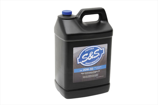 S&S Cycle Inc(エスアンドエスサイクル)｜20W50 Full-Synthetic　エンジンオイル 2.5ガロン｜3601-0408