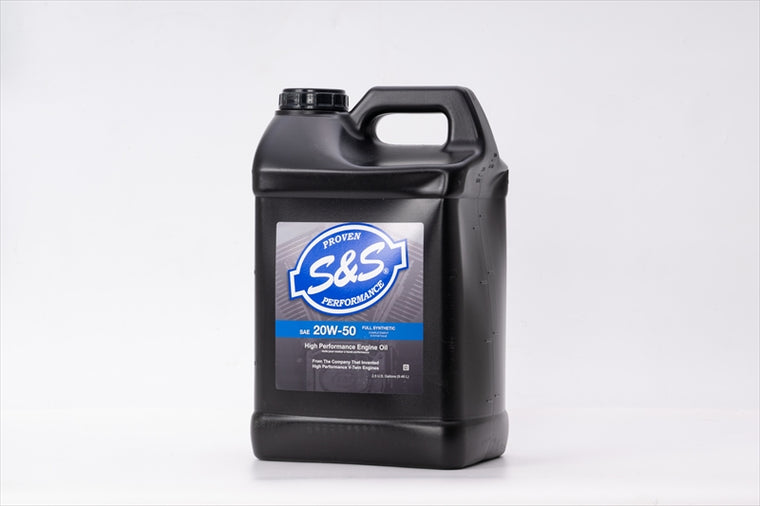 S&S Cycle Inc(エスアンドエスサイクル)｜20W50 Full-Synthetic　エンジンオイル 2.5ガロン｜3601-0408