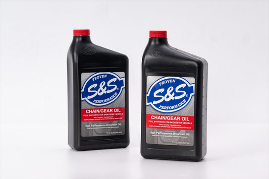 S&S Cycle Inc(エスアンドエスサイクル)｜チェーン・ギアオイル Full-Synthetic 1クォート｜3604-0008