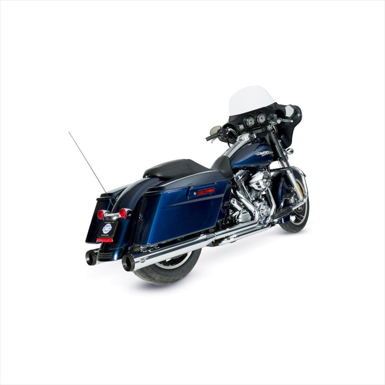 エスアンドエスサイクル | S＆S グランドナショナル スリップオン クローム 4インチ TOURING 95-16 | 550-0689
