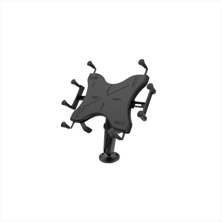 RAM MOUNTS(ラムマウント) | Xグリップ XL ＆AMPSラウンドベースッセット ロングアーム  9-10インチタブレット用 1インチボール | RAM-B-101-C-UN9U | RAM-B-101-C-UN9U