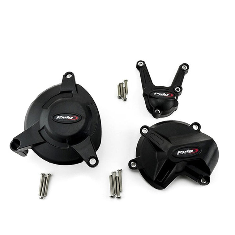【プーチ】プーチ       エンジンケースカバー ブラック        S1000R 14-18／S1000RR 09-14／S1000XR 15-19 20137N