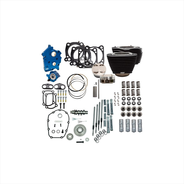 エスアンドエスサイクル | S＆S 128 パワーパック W.BLK M8 114CI OIL COOLED) | 310-1106A