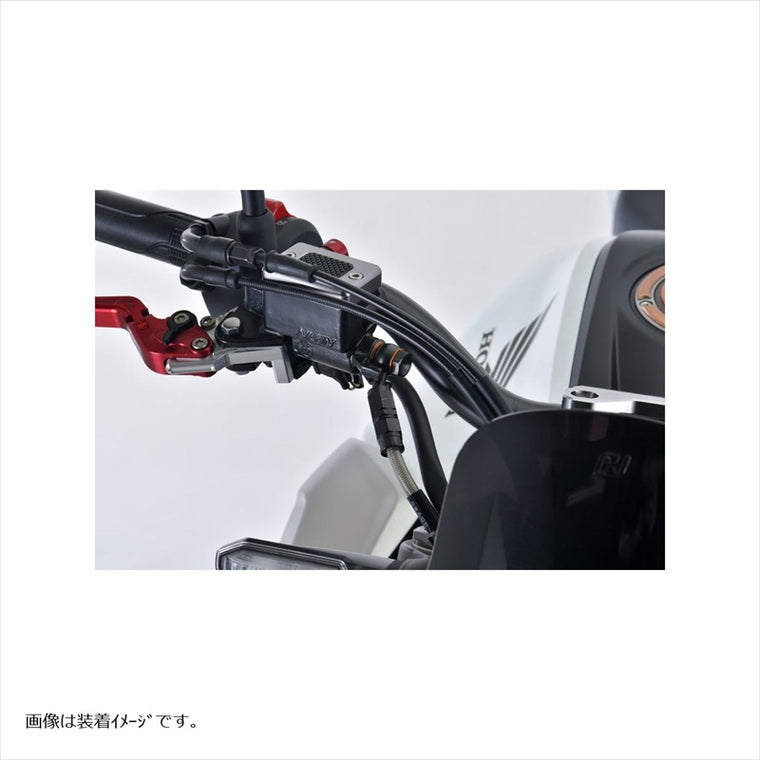 スウェッジラインプロ｜フロントホースキット ステンBLK/クリア ｜BTP0040FS