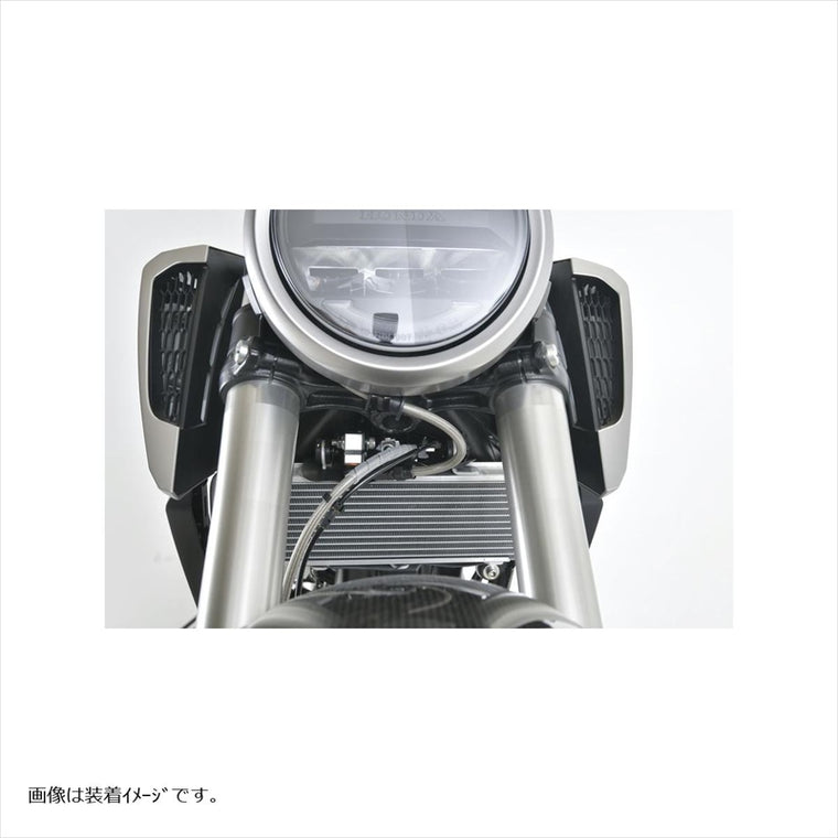 スウェッジラインプロ｜フロントホースキット ステンBLK/クリア ｜BTP0040FS