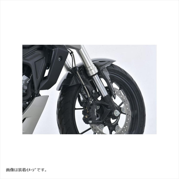 スウェッジラインプロ｜フロントホースキット ステン/BLK ｜STPB0040FS