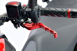 BIKERS(バイカーズ)｜リアブレーキレバー カーブタイプ レッド｜H0702-RED