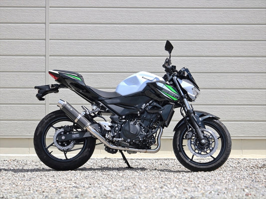 【ダブルアールズ】WR`S フルEX ラウンドカーボンサイレンサー Z250 19-（2BK-EX250P） SC4275JM