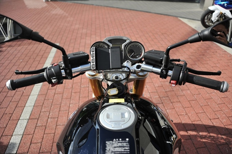 アエラ｜AELLA アルミ可変ハンドル ポリッシュ BMW R nine T｜AE-27027 PO