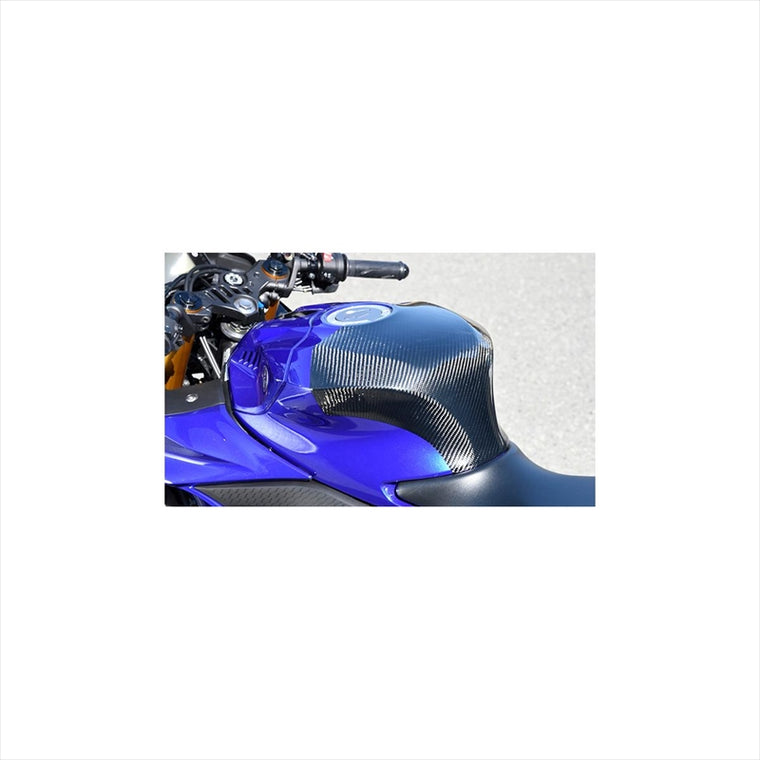 バイクパーツ 外装<br>マジカルレーシング タンクエンド 綾織カーボン <br>001-YZR219-950A 4550255374303<br>YZF-R25 19-<br>