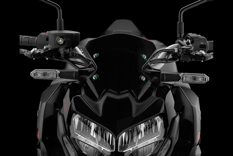 BIKERS(バイカーズ)｜スクリーン用 ステンレスボルト グリーン｜C0409-GRN