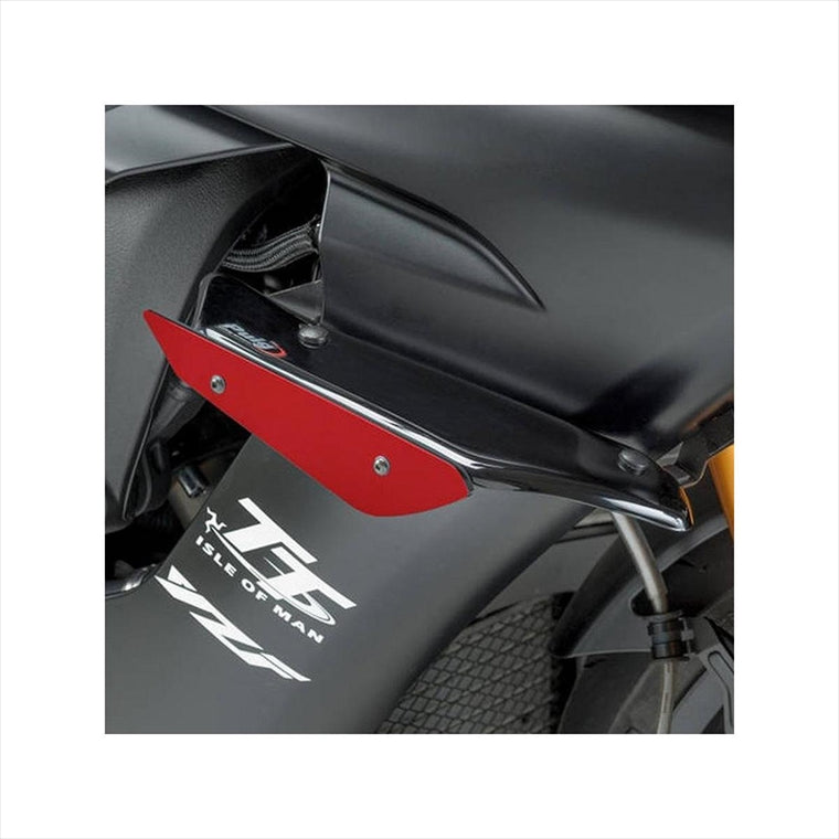 プーチ｜サイドダウンフォーススポイラー レッド ｜9766R