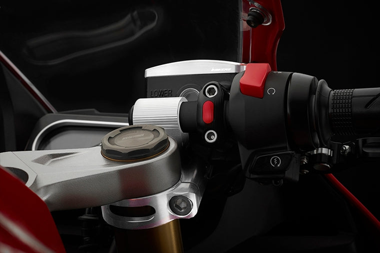 BIKERS(バイカーズ)｜マスタークランプ 2個 レッド｜H0562-RED