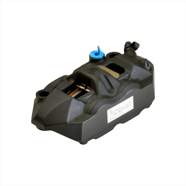 ブレンボ｜M-4 ラジアル モノブロック 4P キャリパー ブラックアルマイト レッドロゴ 左右セット｜220.A397.50