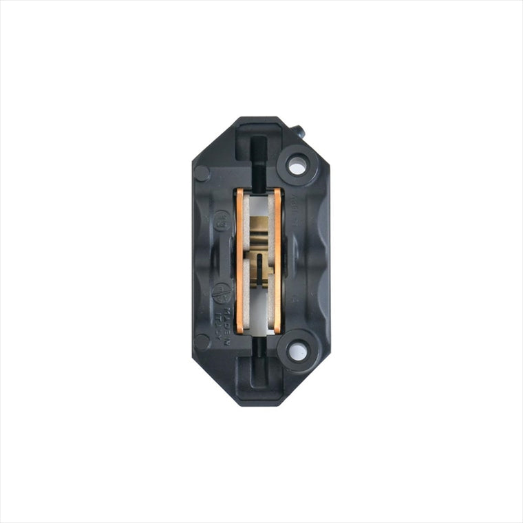 ブレンボ｜M-4 ラジアル モノブロック 4P キャリパー ブラックアルマイト レッドロゴ 左右セット｜220.A397.50
