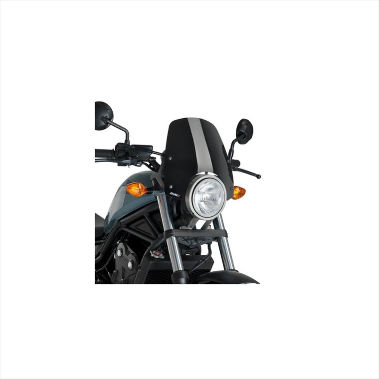 PUIG(プーチ) | ニュージェネレーションNK SPORTブラック | 3829N | REBEL500/250 CMX 500/250 17-19