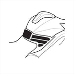 プーチ｜Specific Tank Pads ブラック ｜3715C