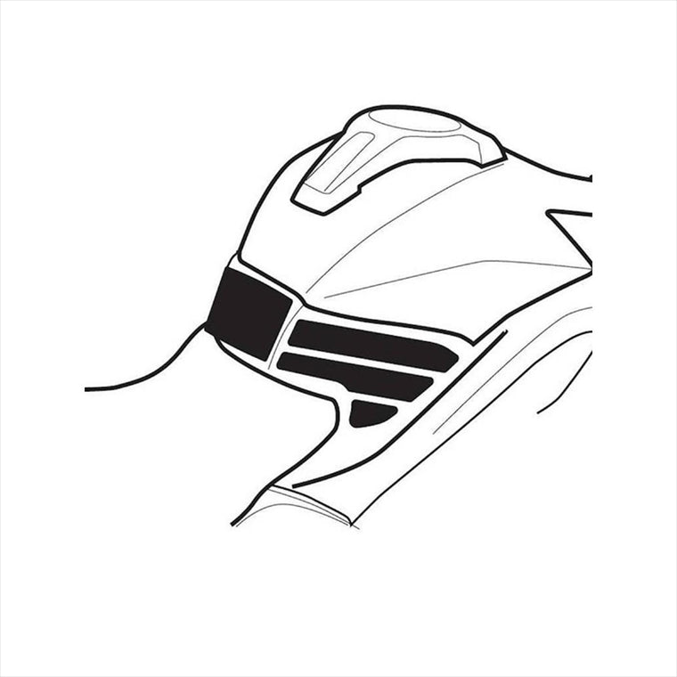 プーチ｜Specific Tank Pads ブラック ｜3715C