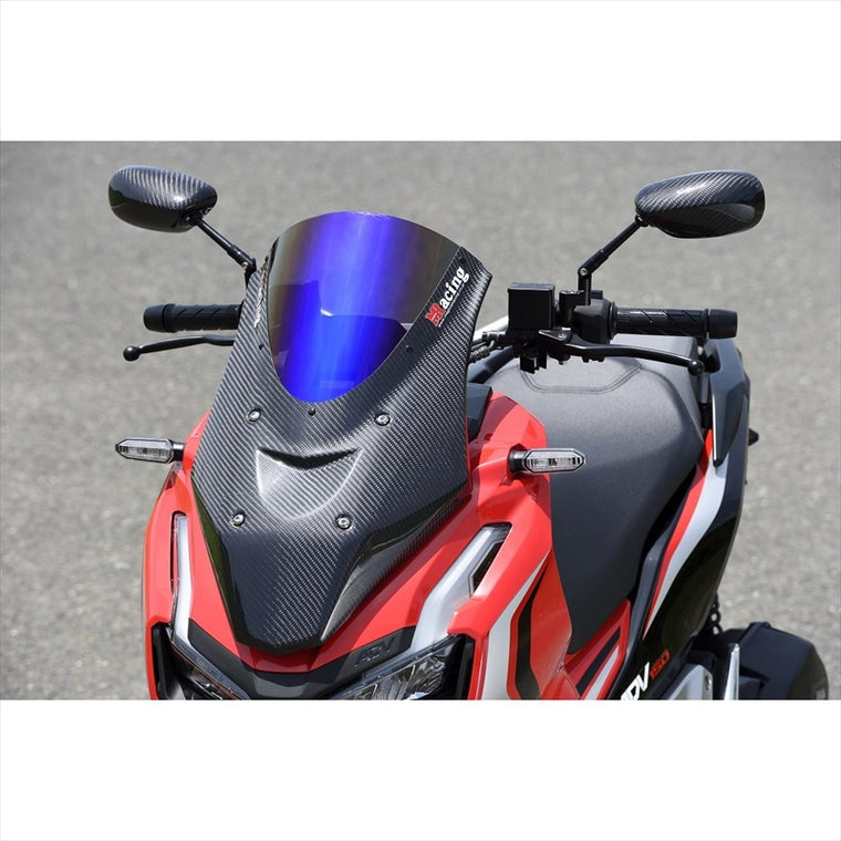 バイクパーツ 外装<br>マジカルレーシング バイザースクリーン 平織/スモーク <br>001-ADV1520-0401 4550255429195<br>ADV150<br>