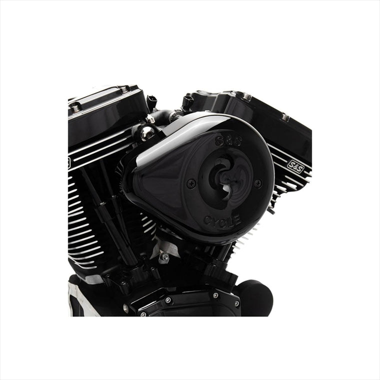エスアンドエスサイクル | S＆S ステルス エアクリーナーキット ティアドロップ グロスブラック スポーツスター 07-22 | 170-0527B