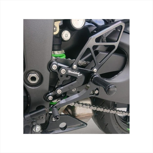 WOODSTOCK(ウッドストック) | バックステップキット オールSLV  | WBS-K41-SL | ZX-6R 19-クイックシフター付
