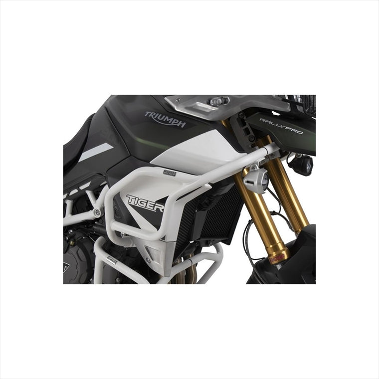 HEPCO&BECKER(ヘプコアンドベッカー) | タンクガード ホワイト | 5027605 00 03 | Tiger900Rally/GT/PRO 20-23/Tiger850Sport 21-25