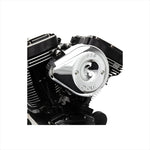 エスアンドエスサイクル | S＆S ステルス エアクリーナーキット ティアドロップ クローム ミルウォーキーエイト 17-23 | 170-0524B